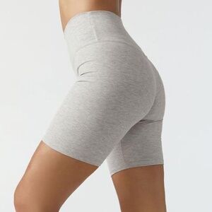 Joah Brown The Biker Shorts Pearl Gray Size S/M